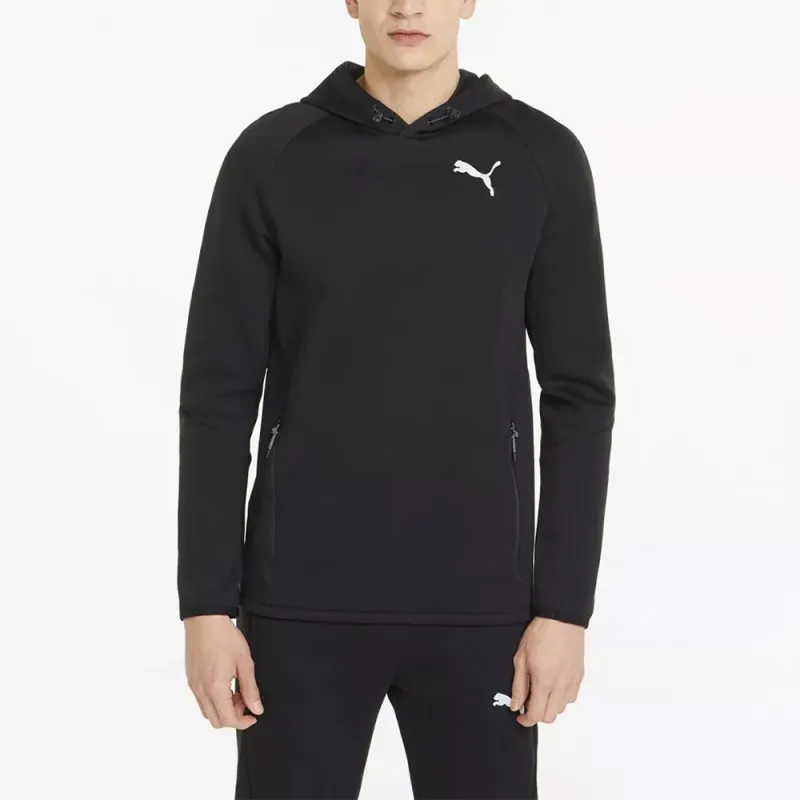 PUMA EVOSTRIPE HOODIE Sweatshirt Men's Black-3