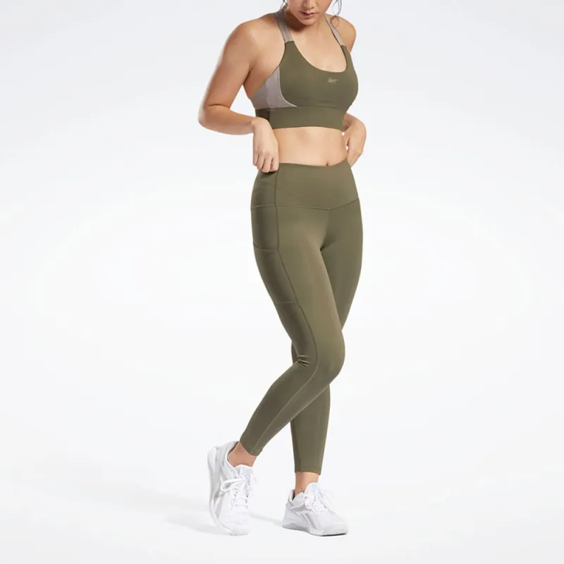 Reebok KireiFit Tights Athletic Trousers Women's Green-1