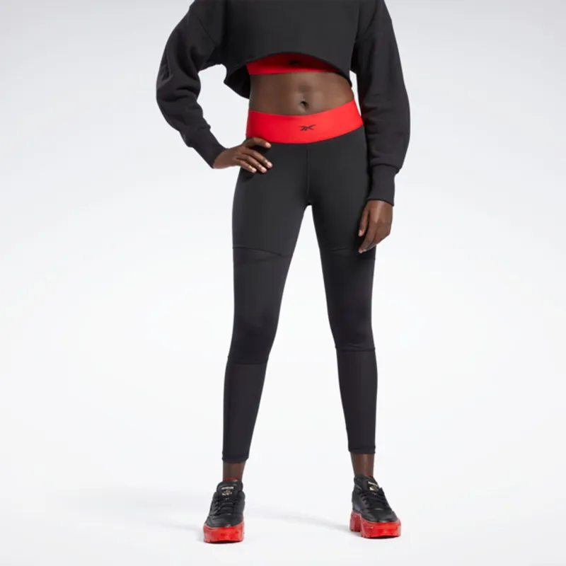 Reebok Rbk Cardi 7/8 Tight Athletic Trousers Women's Black-1