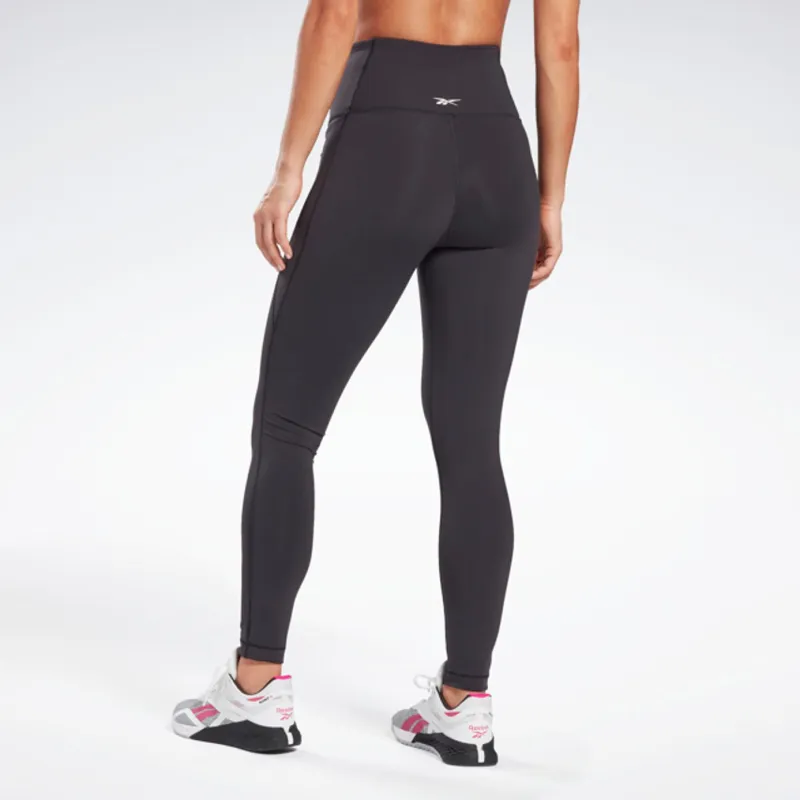 Reebok Ts Lux Highrise Tight Athletic Trousers Women's Black-3