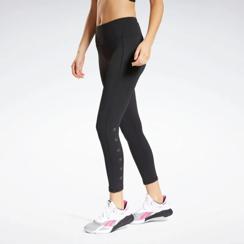 Reebok Kireifit Tights Athletic Trousers Women's Black-3