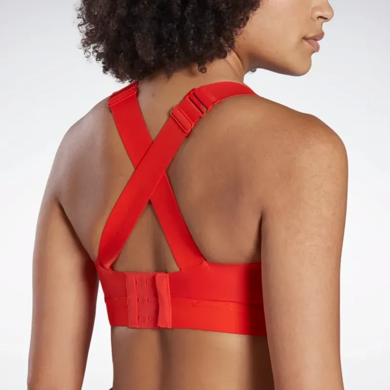 Reebok PureMove+ Bra Motion Sense ™ Sports Underwear Women's Red-6