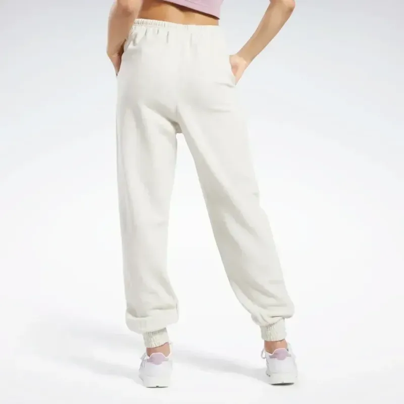 Reebok CL AE ARCHIVE FIT FT PANT Knitted Sports Pants Women's White-5