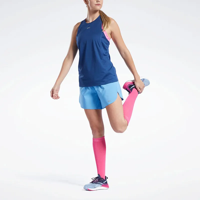 Reebok CYCLED Collection Running Short Sports Shorts Women's Blue-3