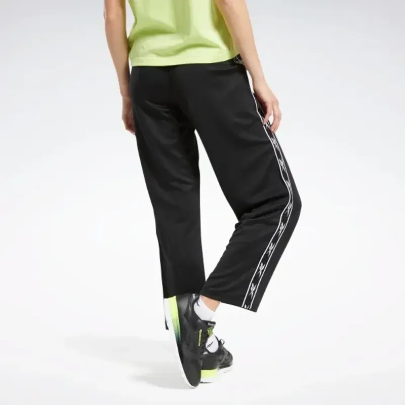 Reebok Cl F Vector Tape Pants Knitted Sports Pants Women's Black-5