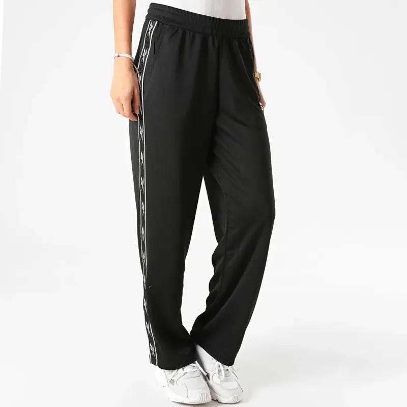 Reebok Cl F Vector Tape Pants Knitted Sports Pants Women's Black-3