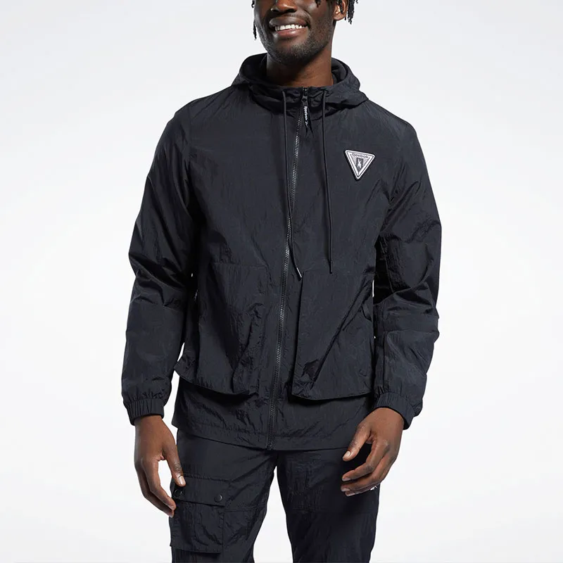 Reebok Куртка Outerwear Core Fleece Jackets Coats Men's Black-3