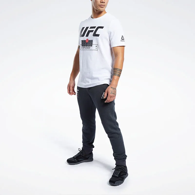 Reebok x UFC Collaboration FG Fight Week T-Shirt Men's White-2