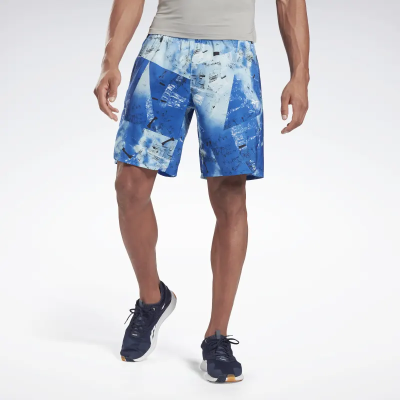 Reebok Epic Lightweight Sports Shorts Men's Palace Blue-2