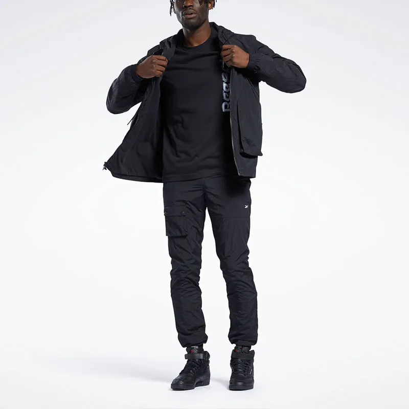Reebok Куртка Outerwear Core Fleece Jackets Coats Men's Black-2