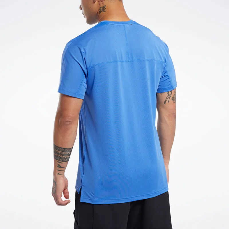 Reebok ACTIVCHILL Move T-Shirt Men's Blue-2