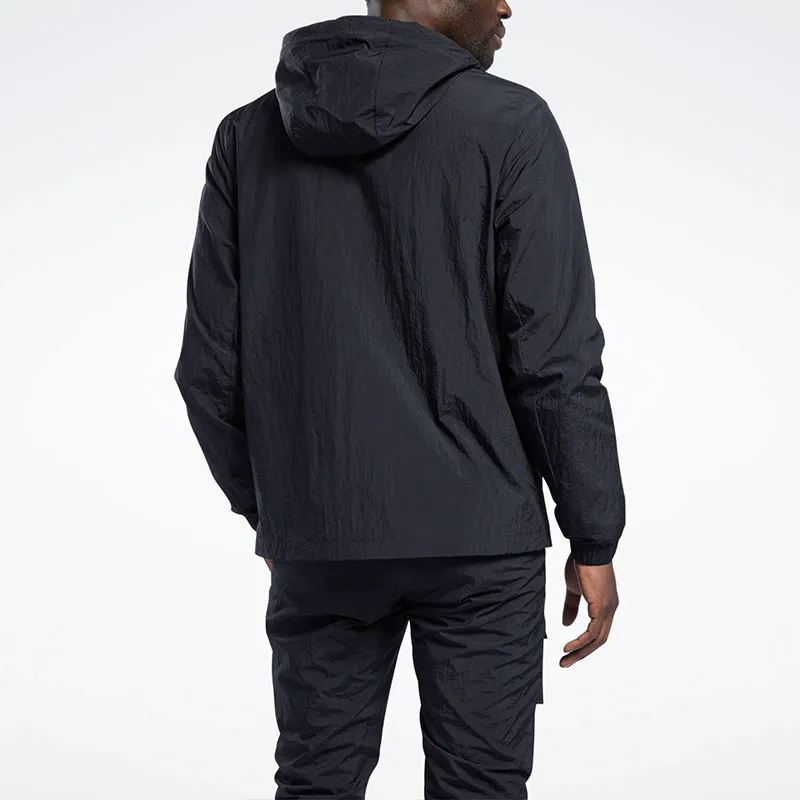 Reebok Куртка Outerwear Core Fleece Jackets Coats Men's Black-4