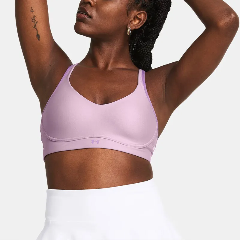 Under Armour Infinity 2.0 Low Sports Bra Sports Underwear Women's Purple-2