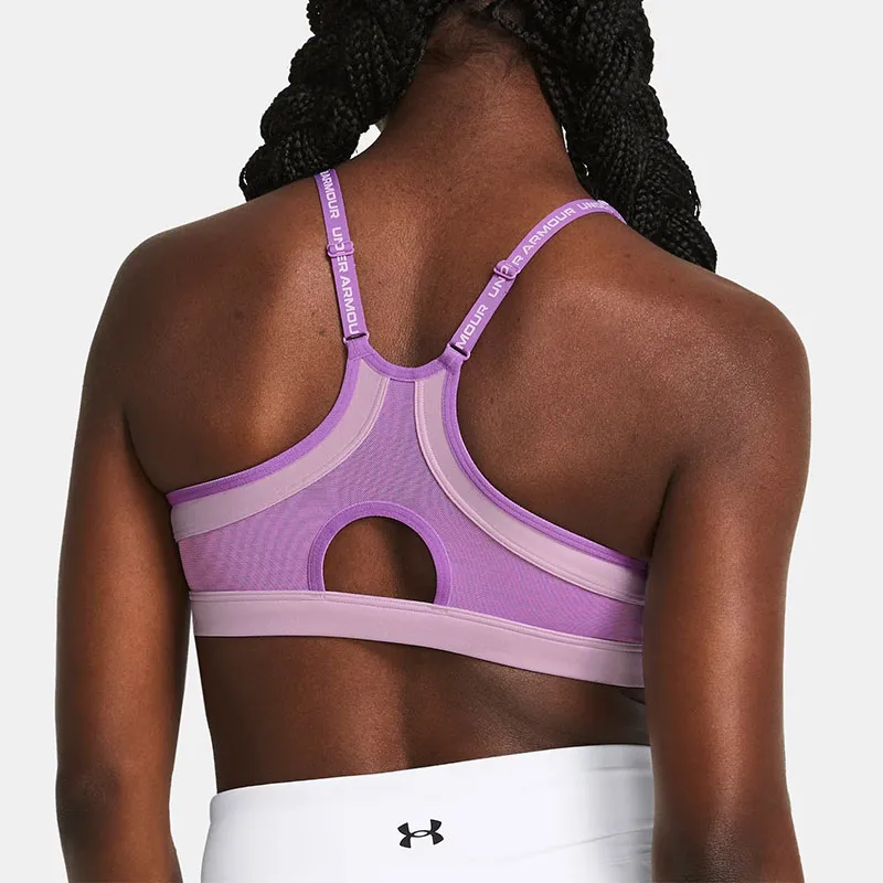 Under Armour Infinity 2.0 Low Sports Bra Sports Underwear Women's Purple-3
