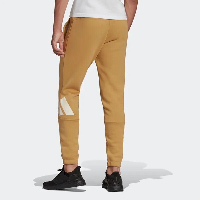 Adidas Knitted Sports Pants Men's Khaki-3