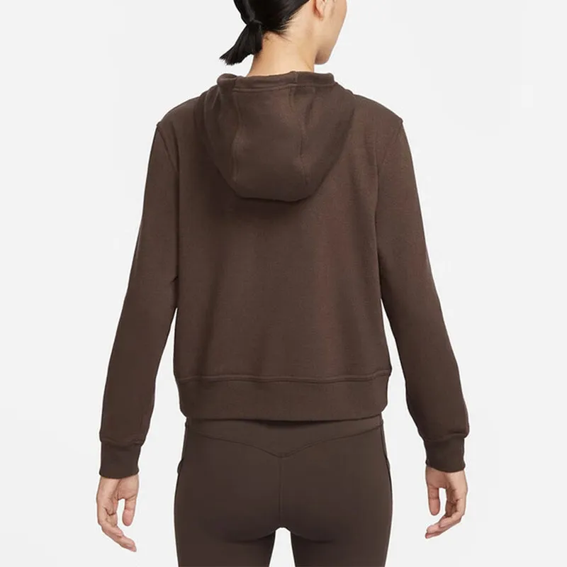 Nike DRI FIT ONE Sweatshirt Women's Coffee-3