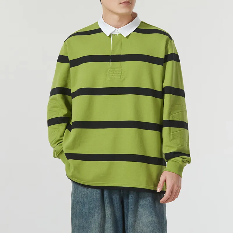 Nike Polo Shirts Men Green-2