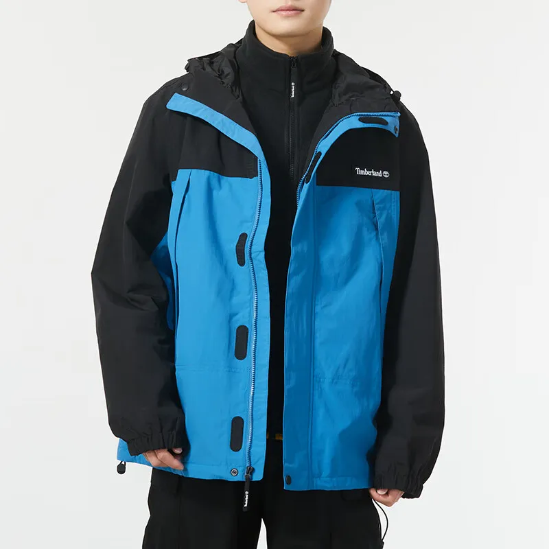 Timberland Jackets Coats Men's Blue Black-2