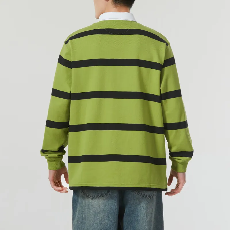 Nike Polo Shirts Men Green-3