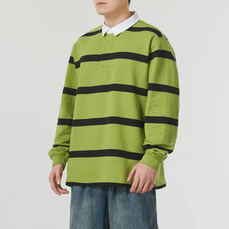 Nike Polo Shirts Men Green-4