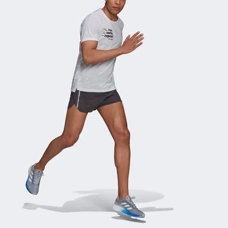 Adidas SATURDAY SPLIT SHORTS Sports Shorts Men's Gray-1