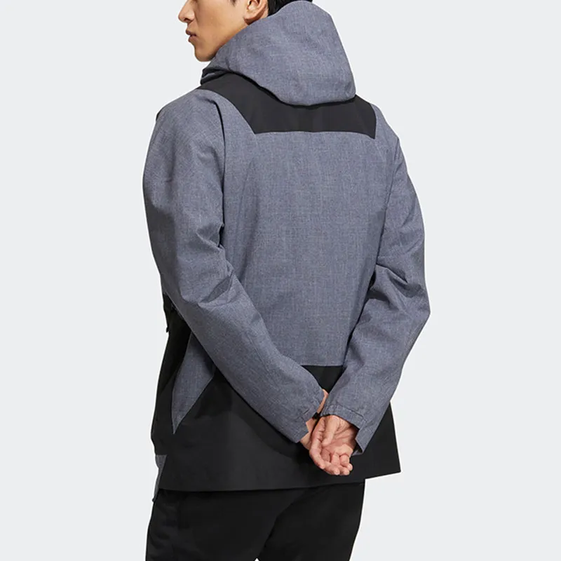 Adidas Jackets Coats Unisex Gray-3