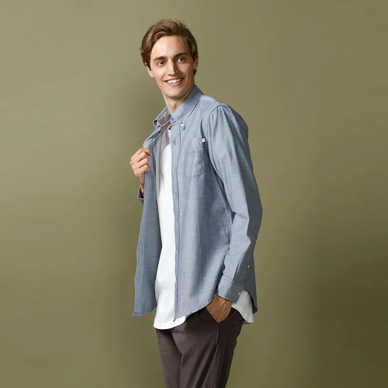 Timberland Shirt Men's Dark Blue Treasure-5