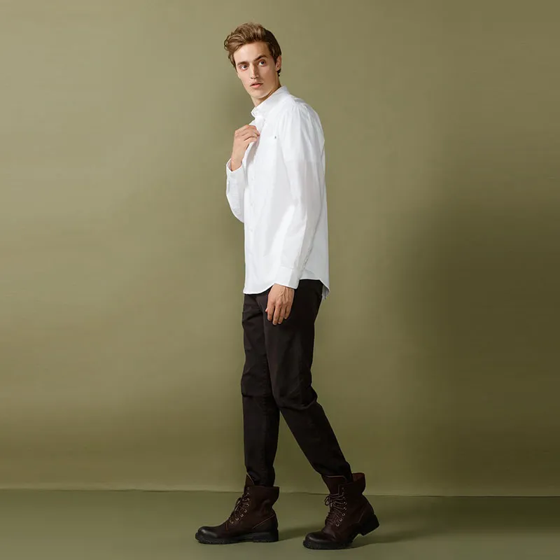 Timberland Shirts Men White-4