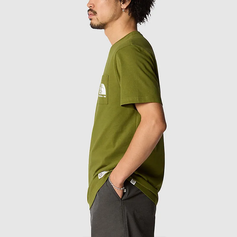 THE NORTH FACE T Shirt Men's Olive Green-5