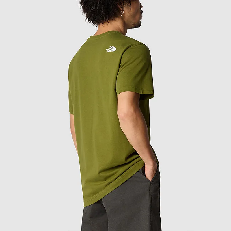 THE NORTH FACE T Shirt Men's Olive Green-4