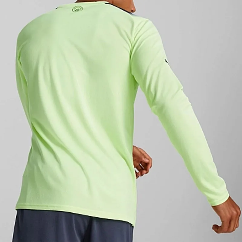 PUMA Manchester City Soccer Jerseys Men's Green-3