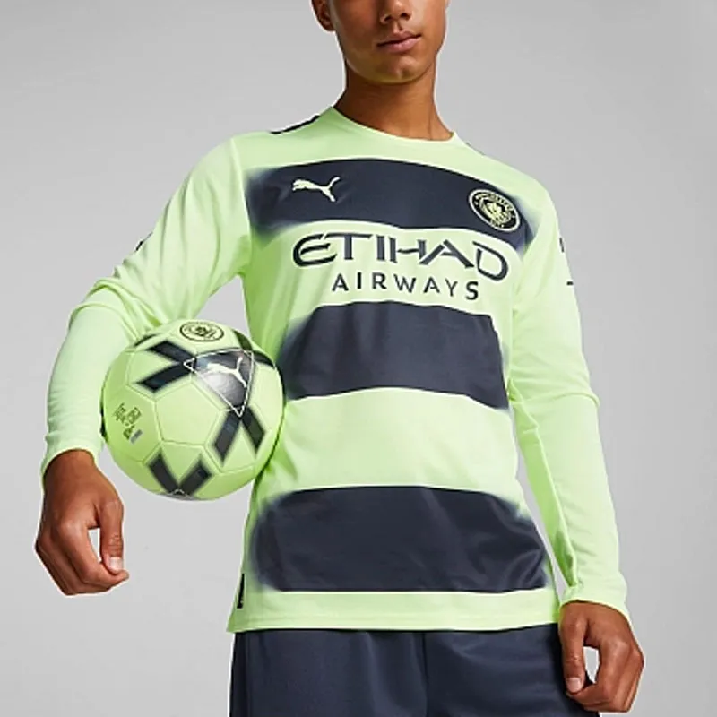PUMA Manchester City Soccer Jerseys Men's Green-2