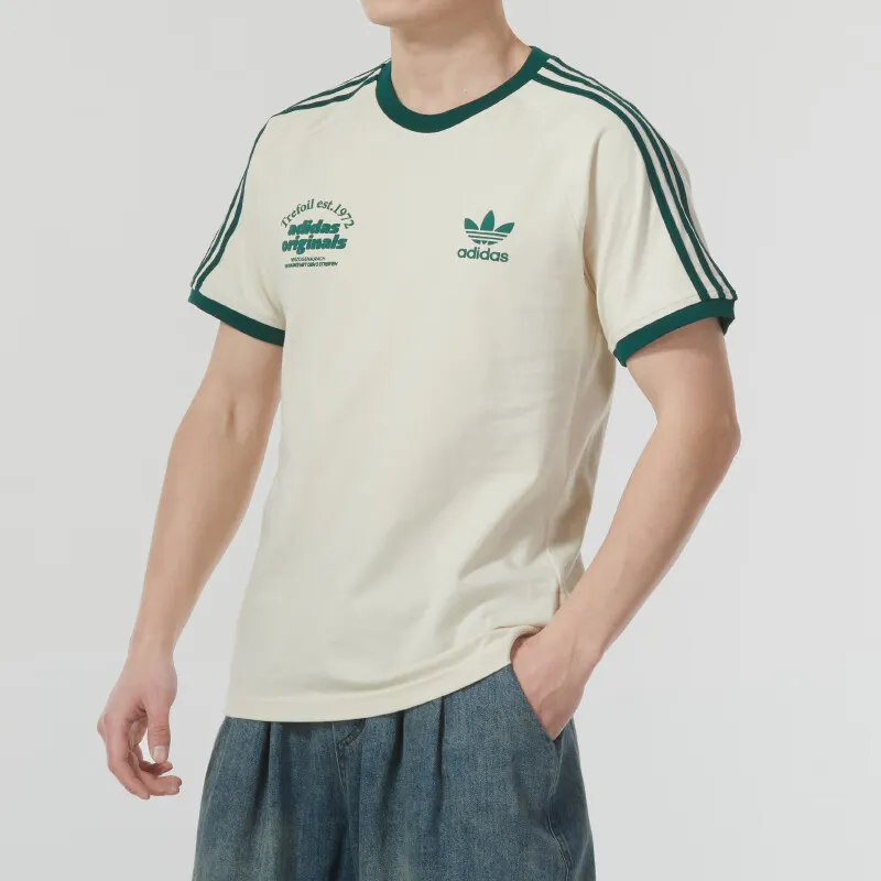adidas originals SPORT GRAPHIC CALI TEE Khaki-3