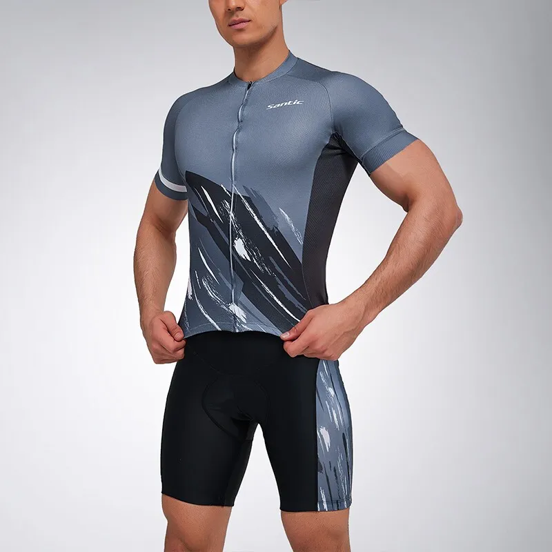 SANTIC Cycling Suits Men-4