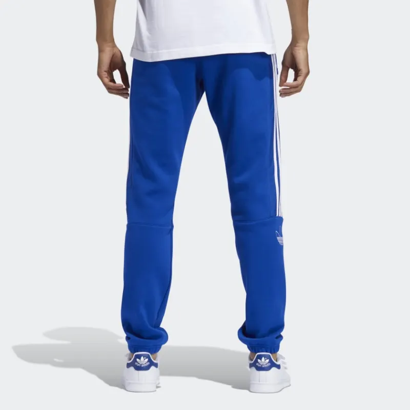 Adidas Originals Knitted Sports Pants Men's Blue-2
