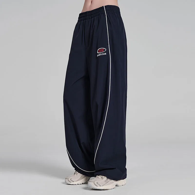 Reebok Casual Pants Women's Navy Blue-2