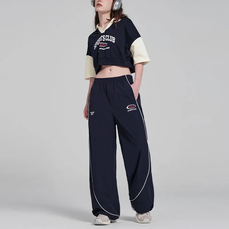 Reebok Casual Pants Women's Navy Blue-1