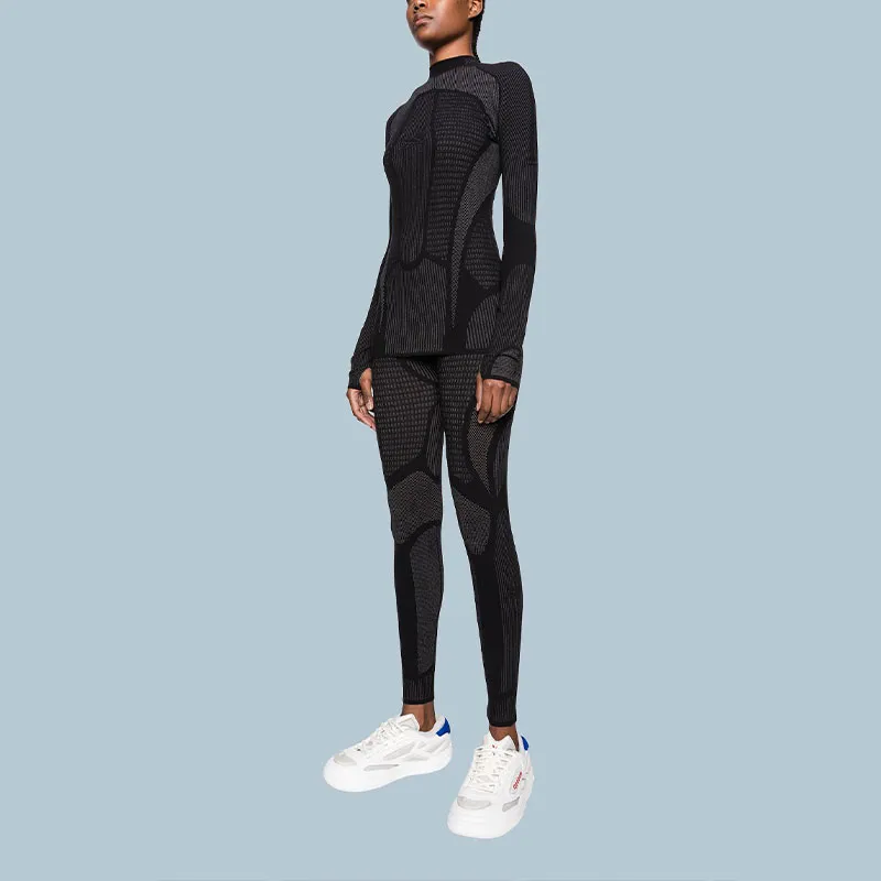 Reebok Vector-logo Mock-neck Top-1