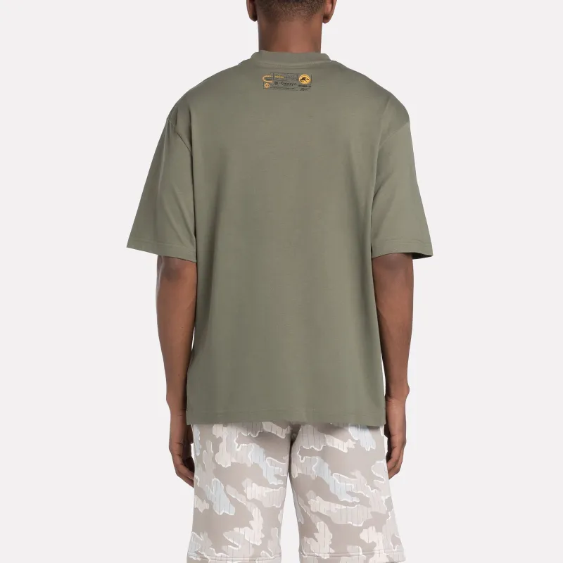 Reebok x ZHULUOJISHIJIE T-Shirt Unisex Hunter Green-1