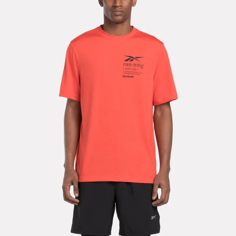 Reebok T-Shirts Men Orange-1