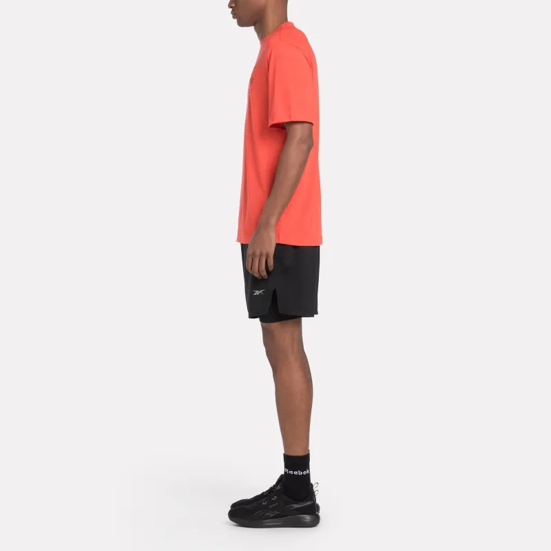 Reebok T-Shirts Men Orange-3