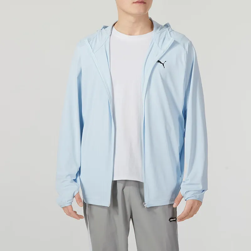 PUMA Jackets & Coats Men's Light Blue-1