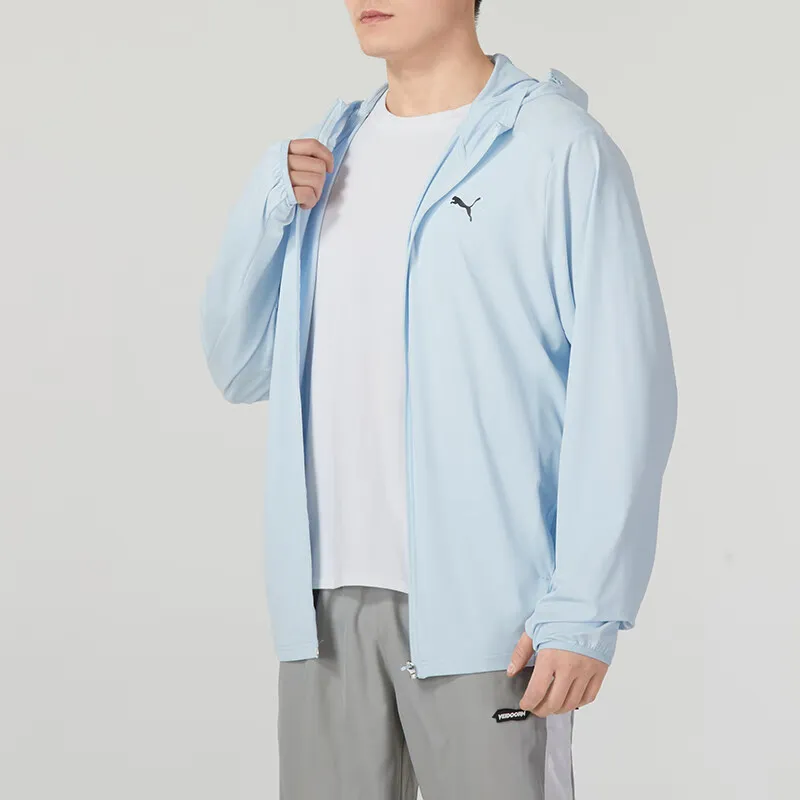 PUMA Jackets & Coats Men's Light Blue-3