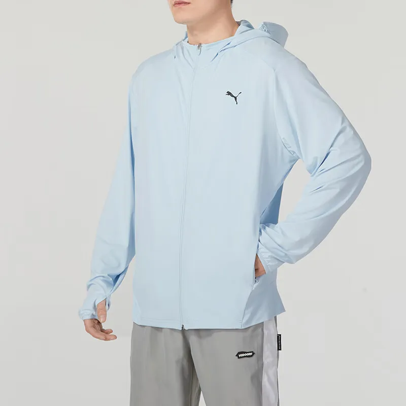 PUMA Jackets & Coats Men's Light Blue-4
