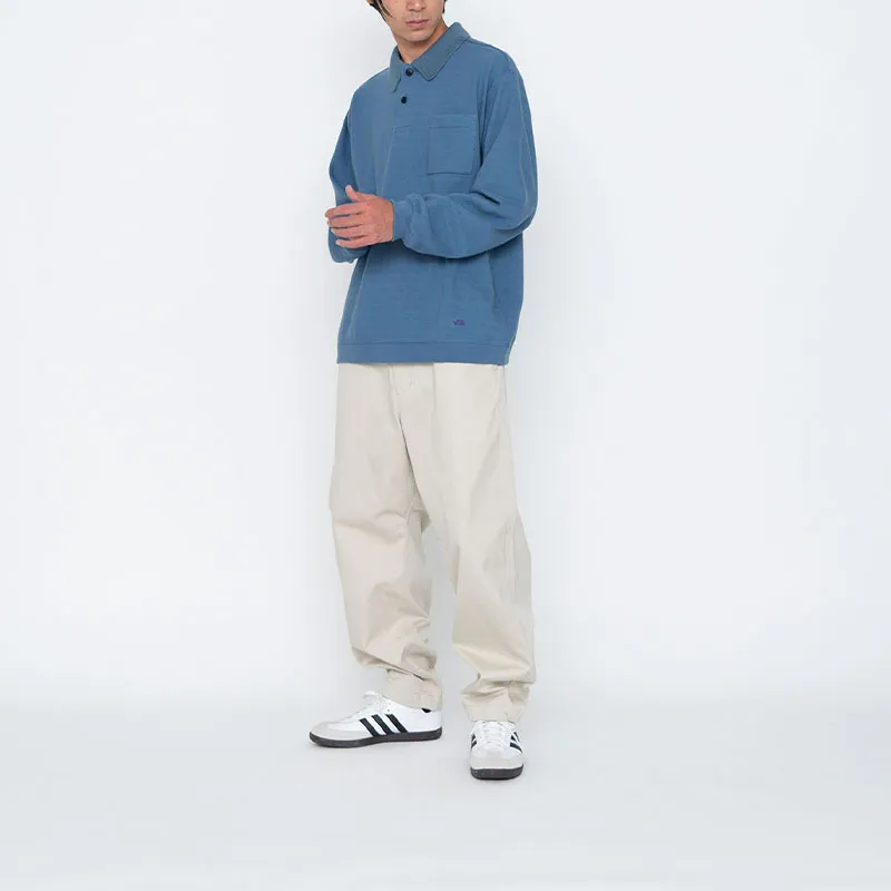 THE NORTH FACE PURPLE LABEL Polo Shirt Men's Smoke Blue-1