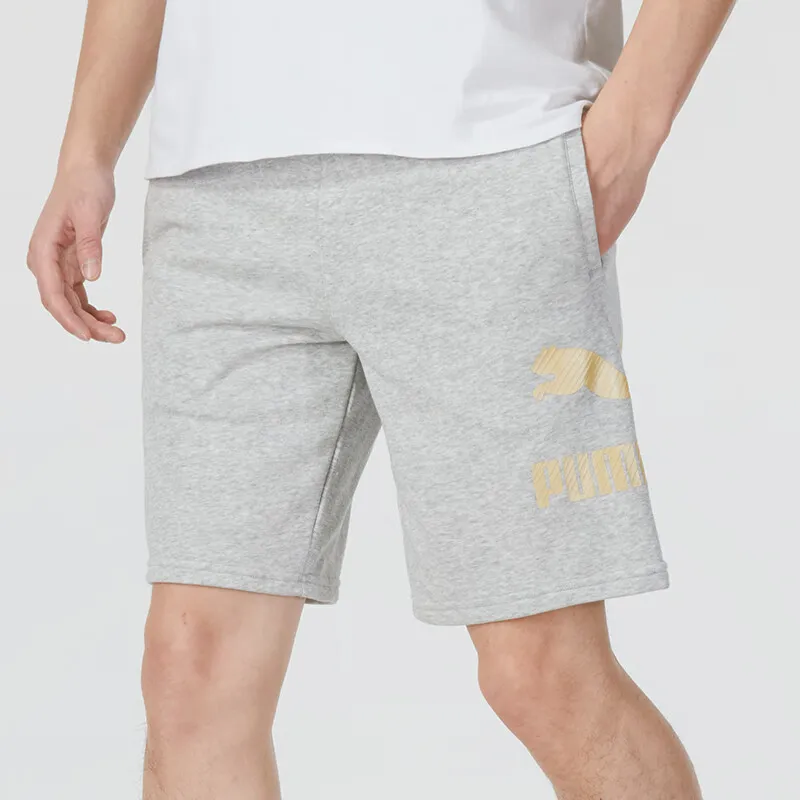 PUMA CLASSICS Casual Shorts Unisex Gray-1