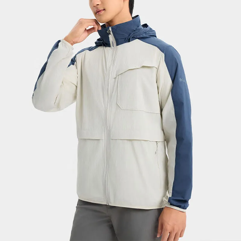 Columbia Jackets Coats Men's Blue/White-3