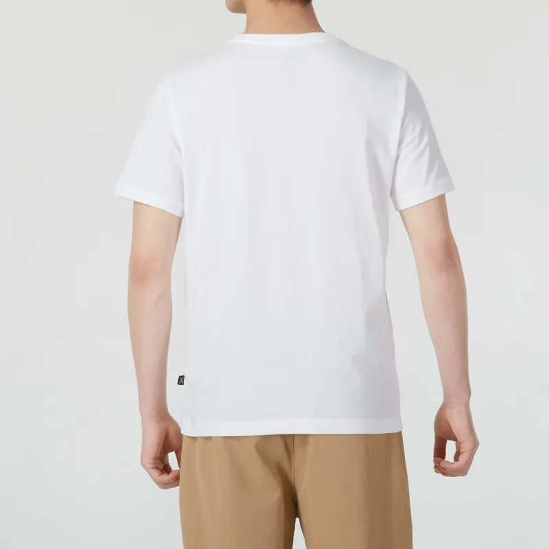 PUMA T Shirts Men White-2