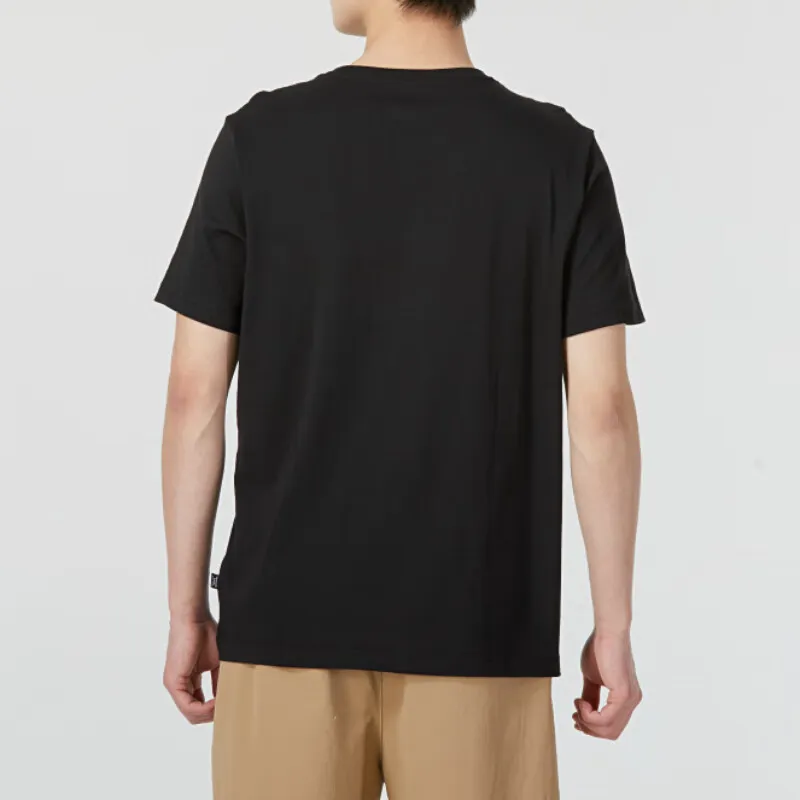 PUMA ESS T Shirts Men Black-3