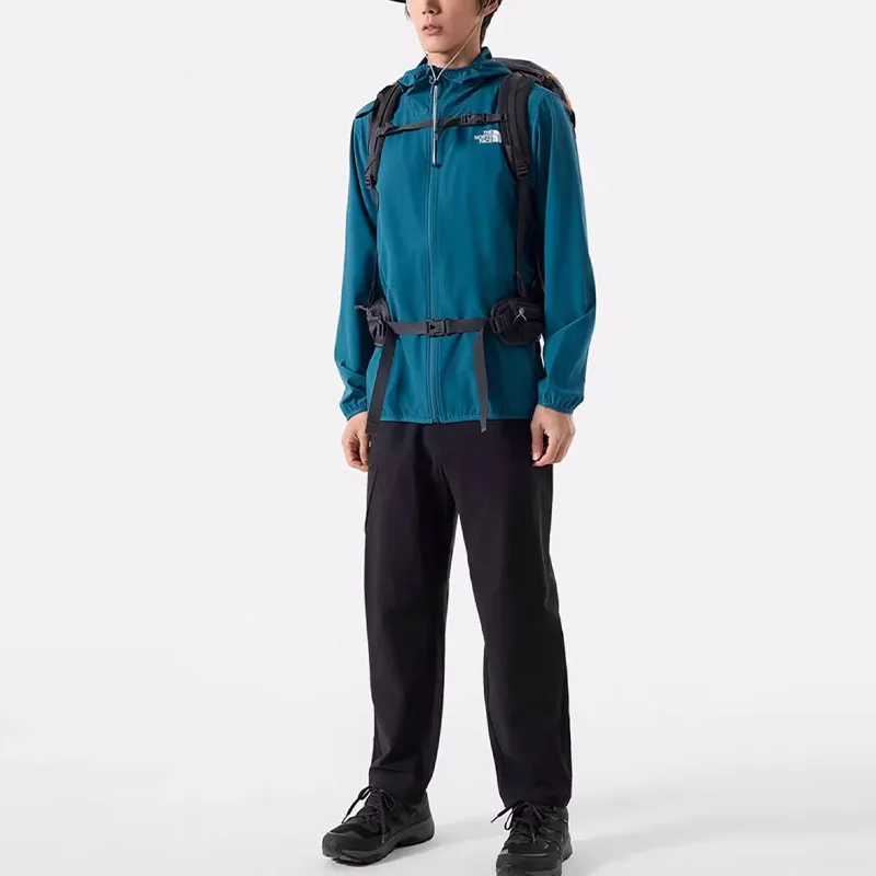 THE NORTH FACE Breathable Water Resistant Windproof Sun Protection Clothing Men's Blue-1